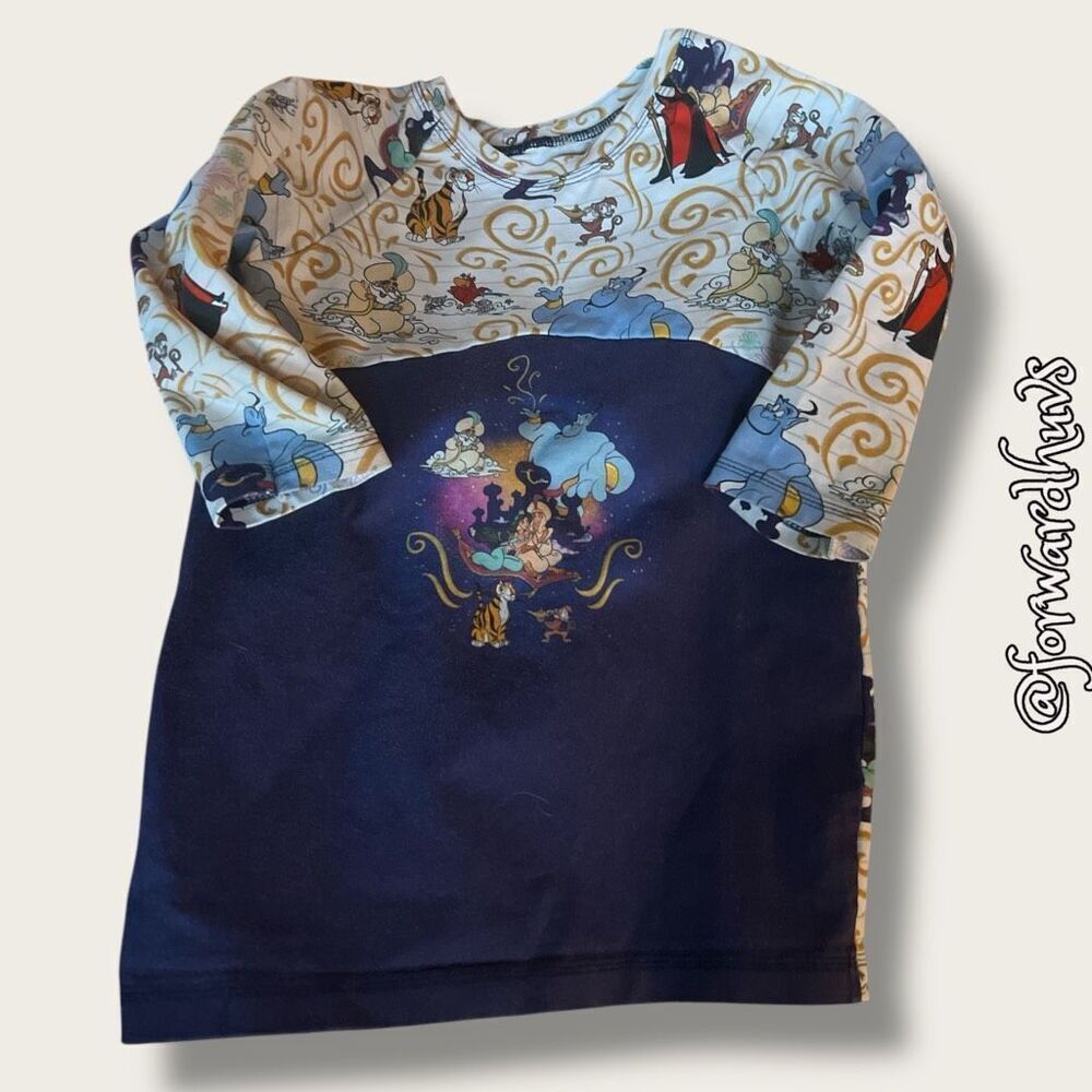 Handmade Disney Aladdin Shirt – Kids Approx Size 4